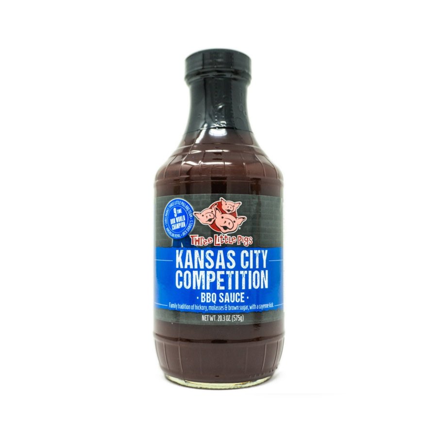 Three Little Pigs Kansas City Competition BBQ Sauce 575g - Turn Left at ...