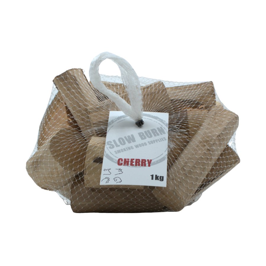 Slow Burn Smoking Wood Supplies Cherry Wood 1kg - Turn Left At Albuqurque