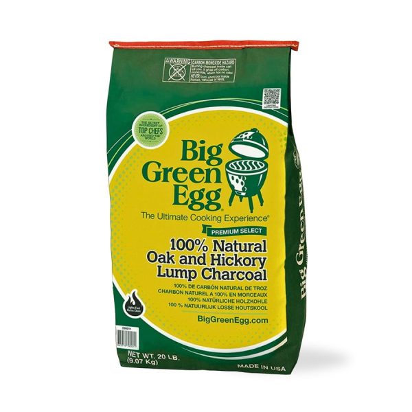 Big Green Natural Oak And Hickory Charcoal 8Kg